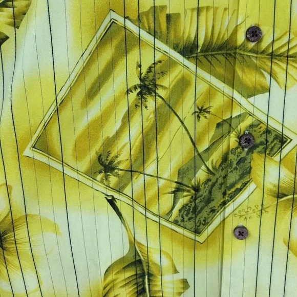 Tommy Bahama Hawaiian Palm Trees Vintage Fit - Picture 5 of 6